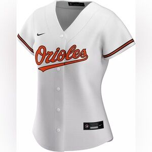NWT Nike Women's Baltimore Orioles Cool Base White Jersey